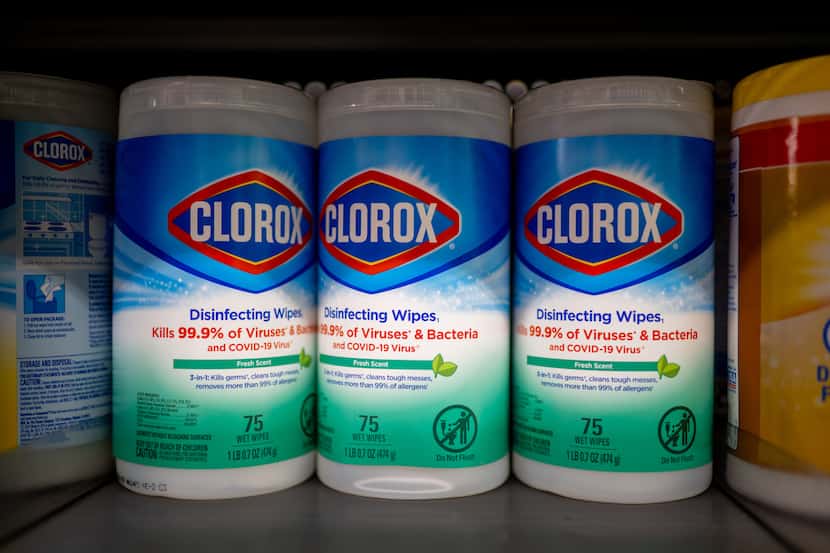 Some Clorox products are in short supply after a cyberattack last month temporarily shut...