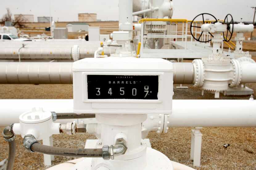 02/17/2009 --- Meters are measured in barrels not gallons at the Enbridge Cushing Terminal...