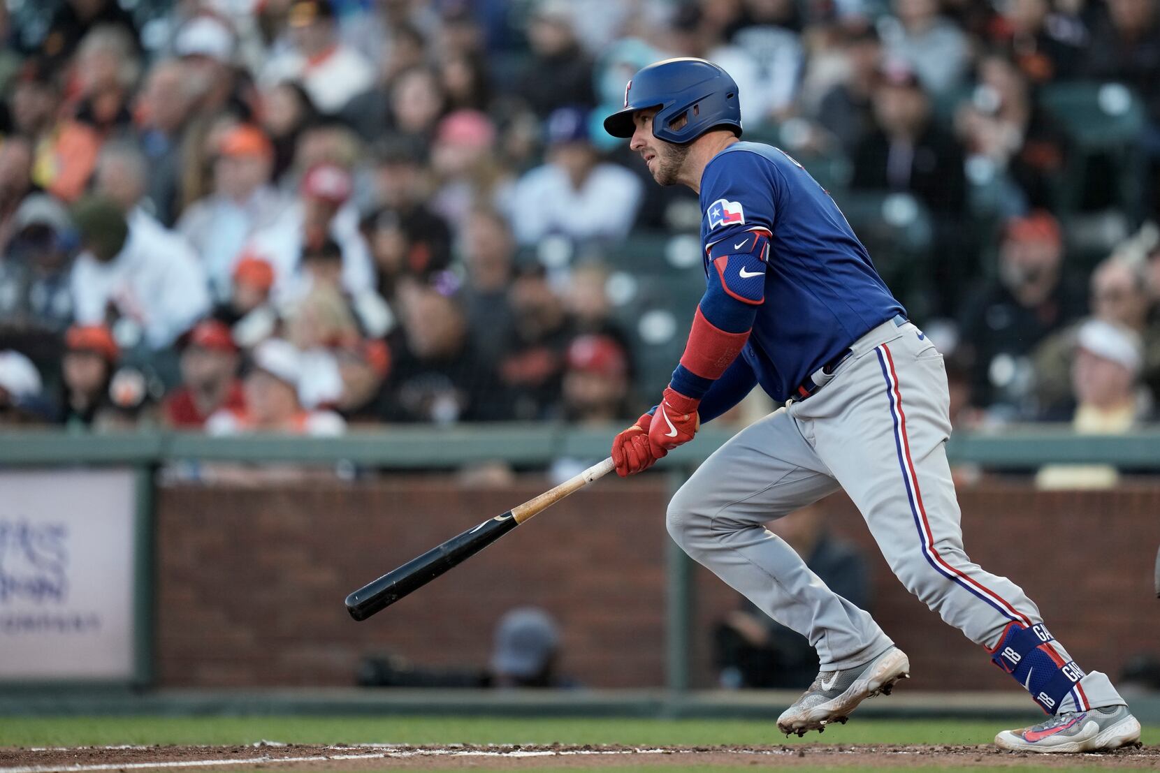 The Rangers mash vs. left-handed pitching, but Angels' Reid Detmers gave  them issues