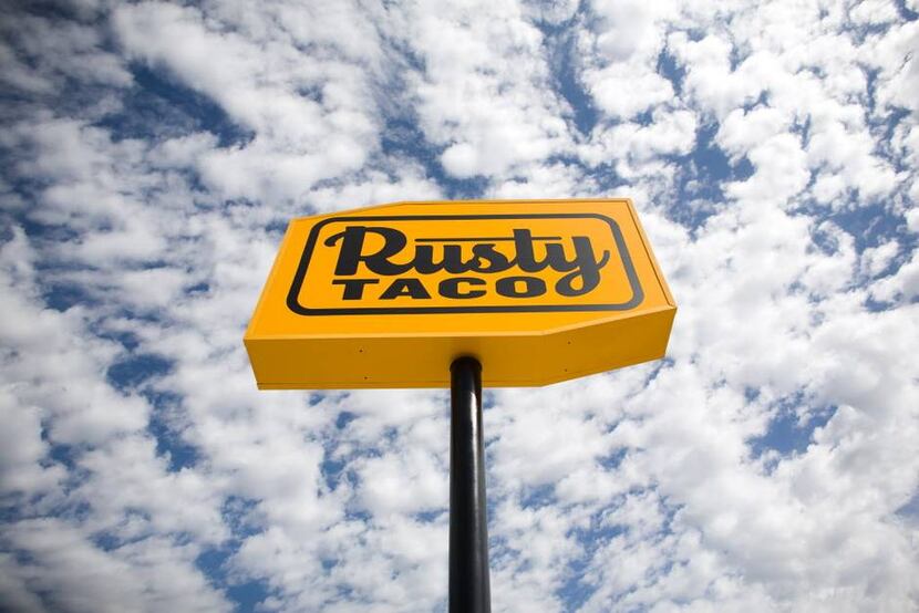 If you know the company as Rusty Taco, it's since changed to R Taco. 