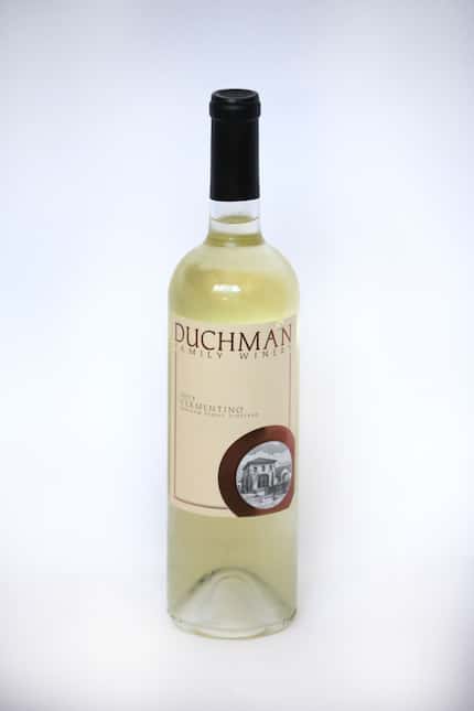 Duchman Family Winery 2015 Vermentino