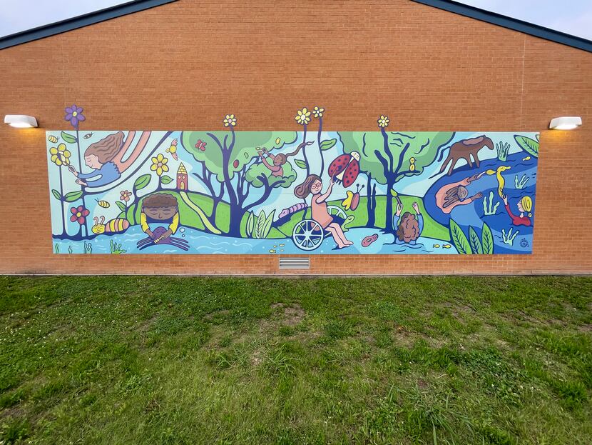 The mural at DISD's Burnett Elementary, by artist Alejandra Camargo, is dedicated to...