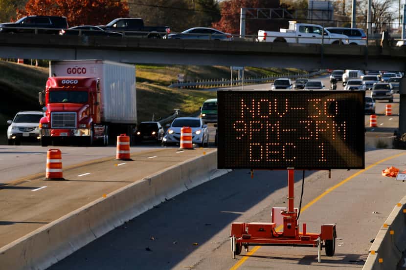 Texas Department of Transportation is planning a full shutdown of the Interstate 35E main...