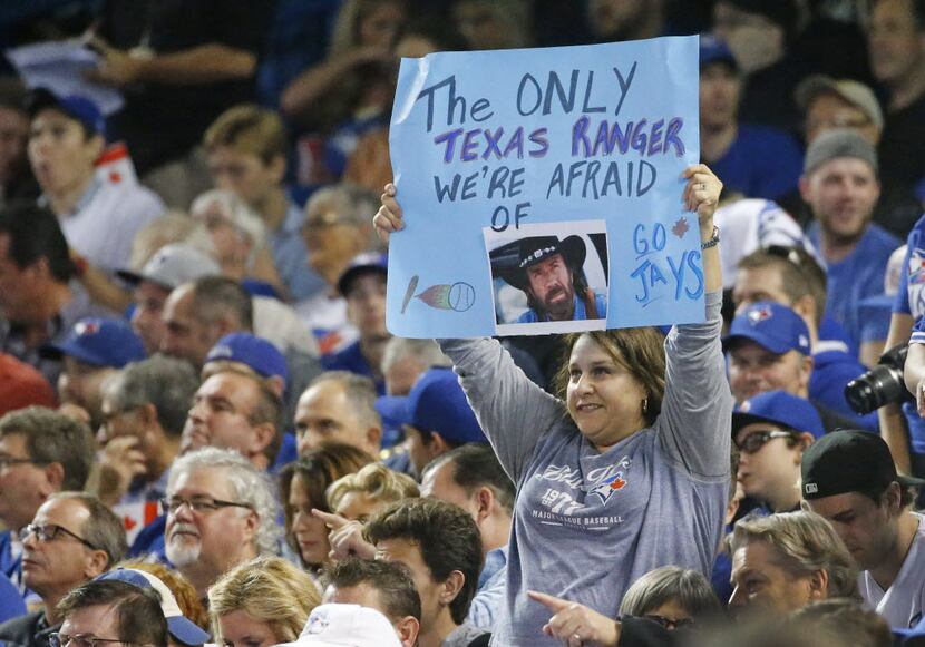 'The only Texas Ranger we're afraid is Chuck Norris': Tough for Texas Rangers fans. Funny...