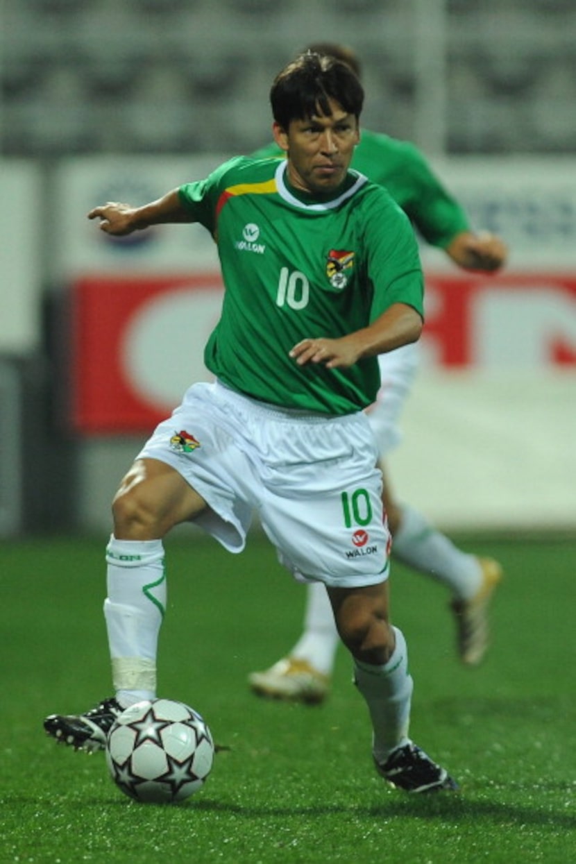 Vaca con la selección boliviana. Foto Getty Images