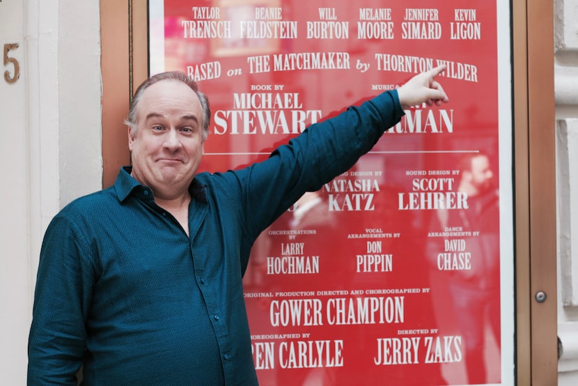 Kevin Ligon performing in Hello, Dolly! on Broadway    photographed in May, 2017