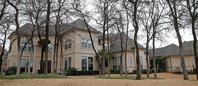 Lonnie Brantley lives with his family in this Southlake house, which federal prosecutors...