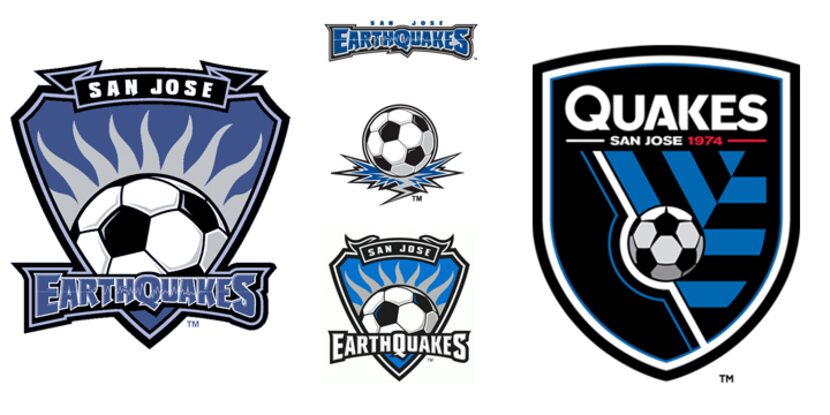 San Jose EarthQuakes logos