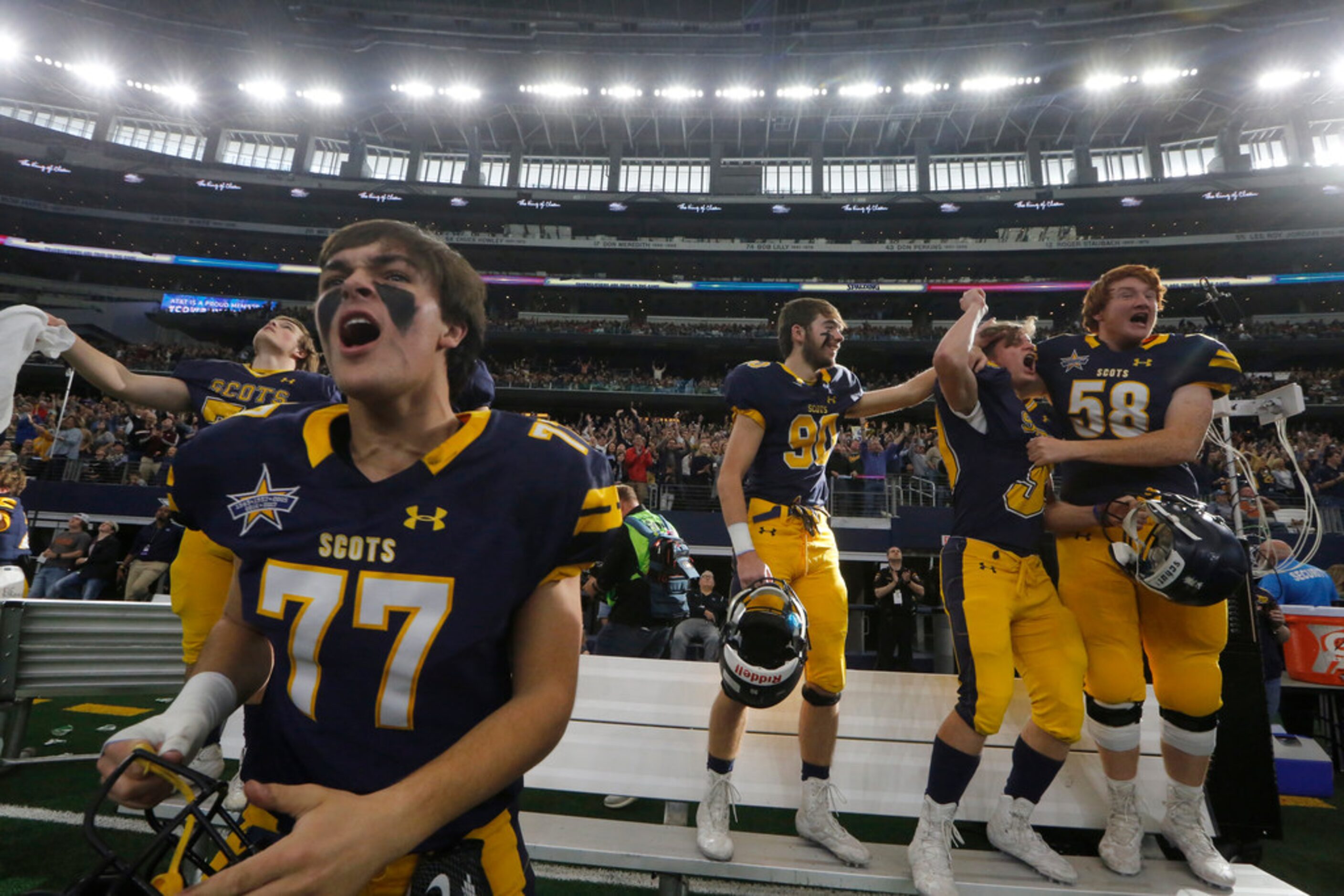 Highland Park's Jack Cunninghamm (71), Jack Sharpe (77), David Sherer (90), Matthew Mathison...