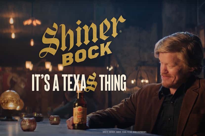 Actor Jesse Plemons stars in Shiner Bock's newest ad campaign.