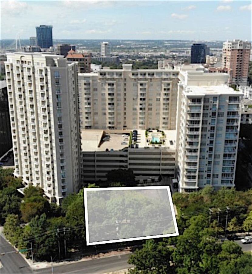 The property that just sold is next door to the Renaissance on Turtle Creek condominium towers.