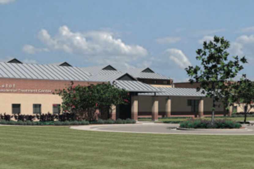 The Letot Girls’ Center, in a computer rendering, will be a long-term facility 
for victims...