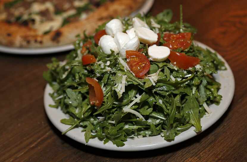 Here's the Insalata Fesca offered on the menu at Pizzeria Testa in Frisco. The menu for...