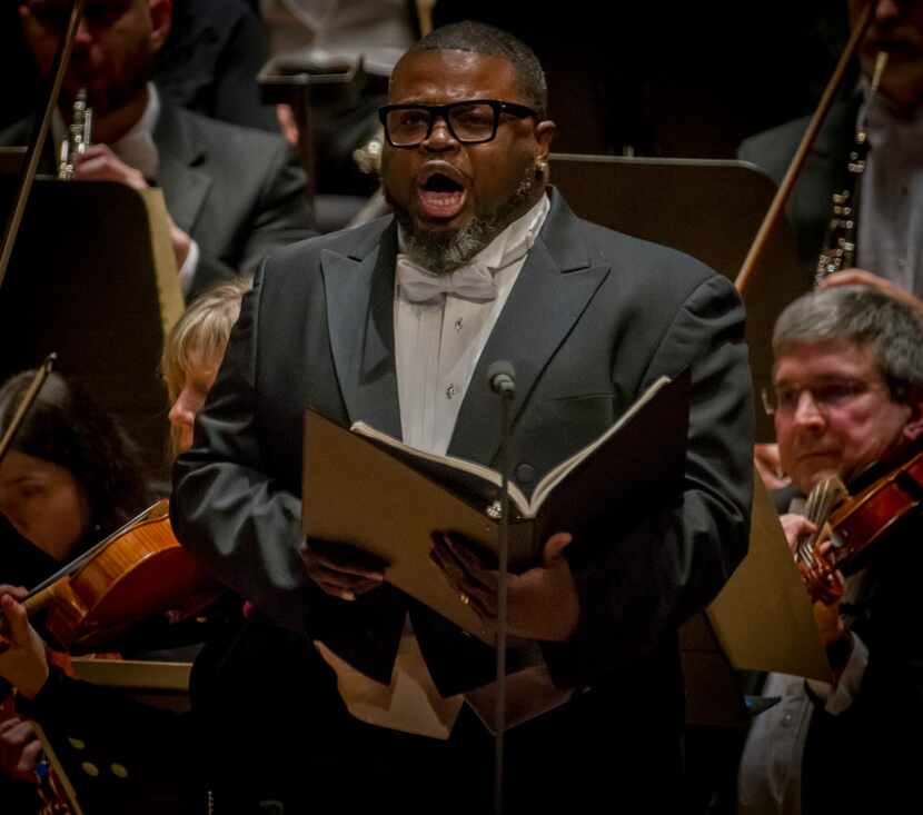 Tenor Russell Thomas performs Das Lied von der Erde with the Dallas Symphony Orchestra. 
