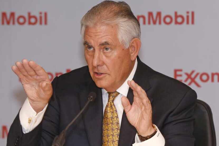 
Exxon CEO Rex Tillerson.


