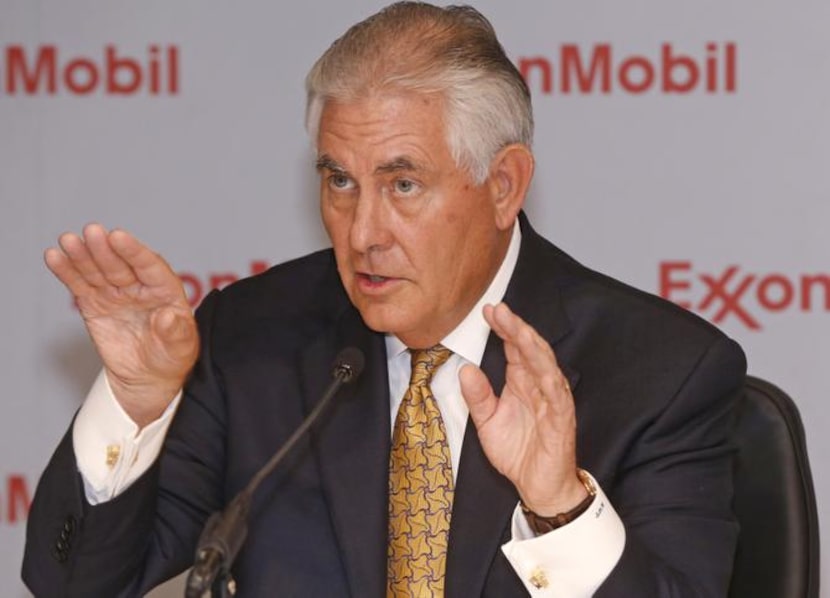 
Exxon CEO Rex Tillerson.


