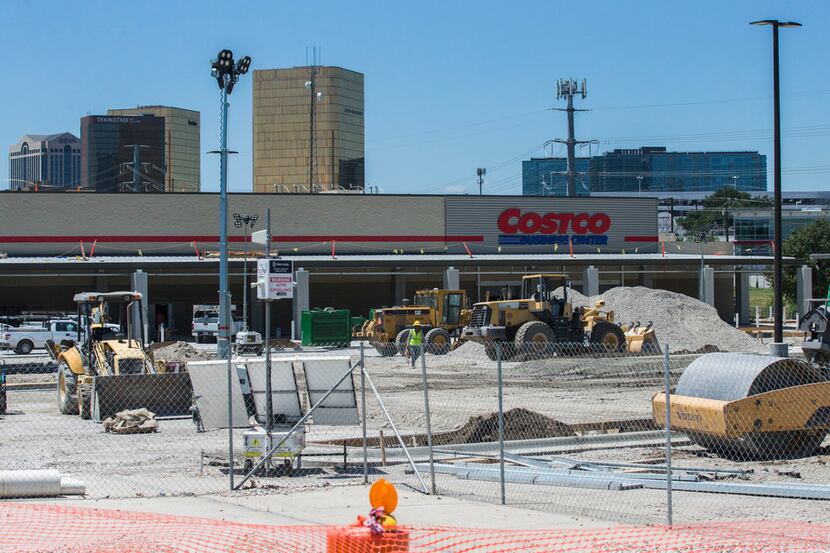 Costco Business Center under construction on Thursday, July 18, 2019 on Park Lane in Dallas. 