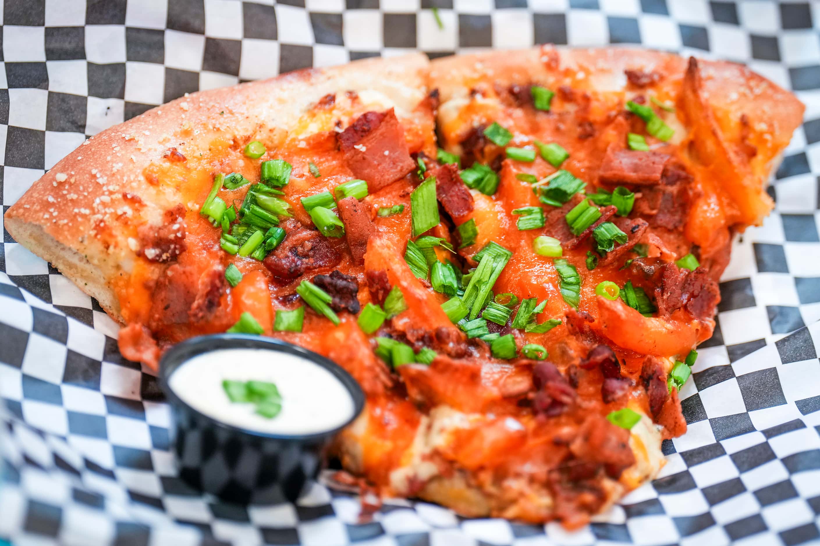 Loaded Fries Pizza by Tom Grace finalist for ‘best taste - savory’ at the 2023 Big Tex...