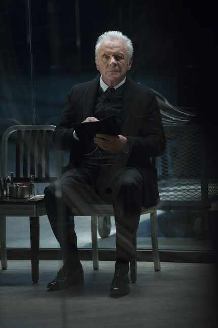 Anthony Hopkins as Dr. Robert Ford (or, for our purposes, God)