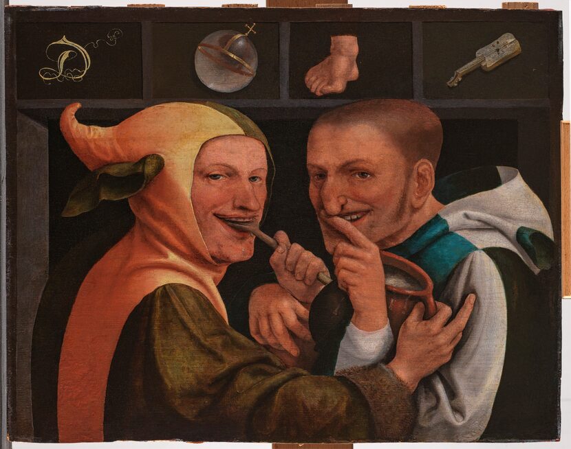 The most entertaining section of the exhibition is "The fool in the mirror," which...