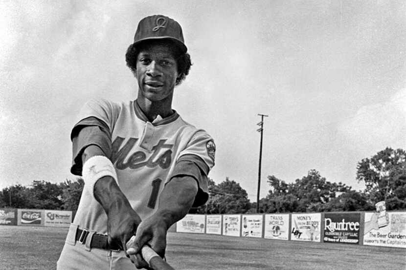  June 11, 1982--Baseball phenom Darryl Strawberry of the minor leagueÂ Jackson Mets poses...