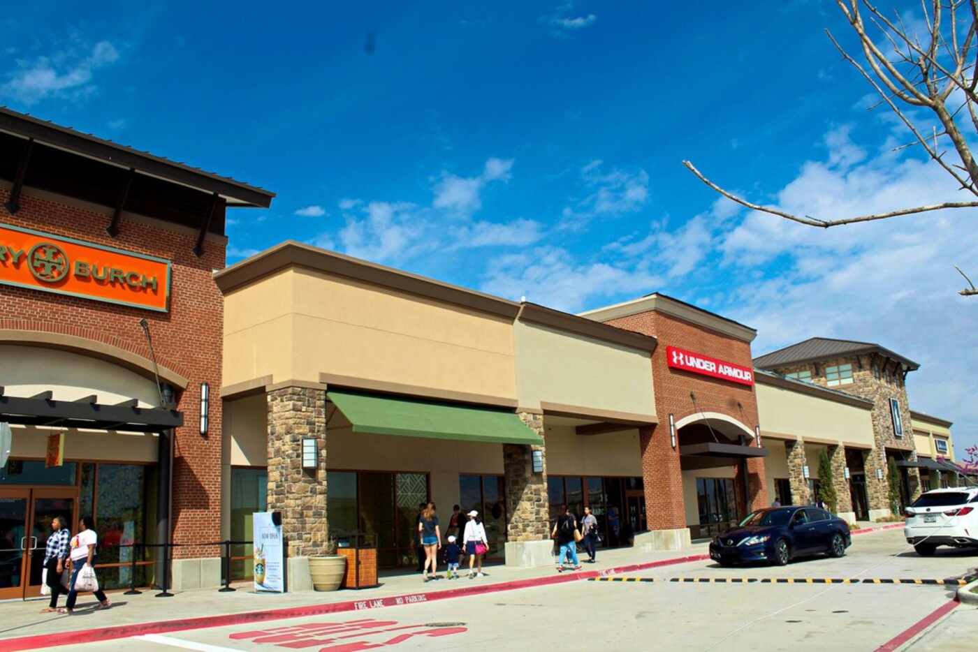 A 122,000 square foot expansion of Allen Premium Outlets was completed in 2018.