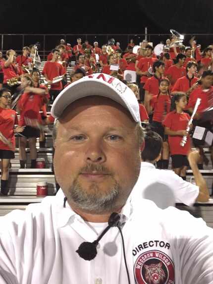 Woodrow band director Chris Evetts