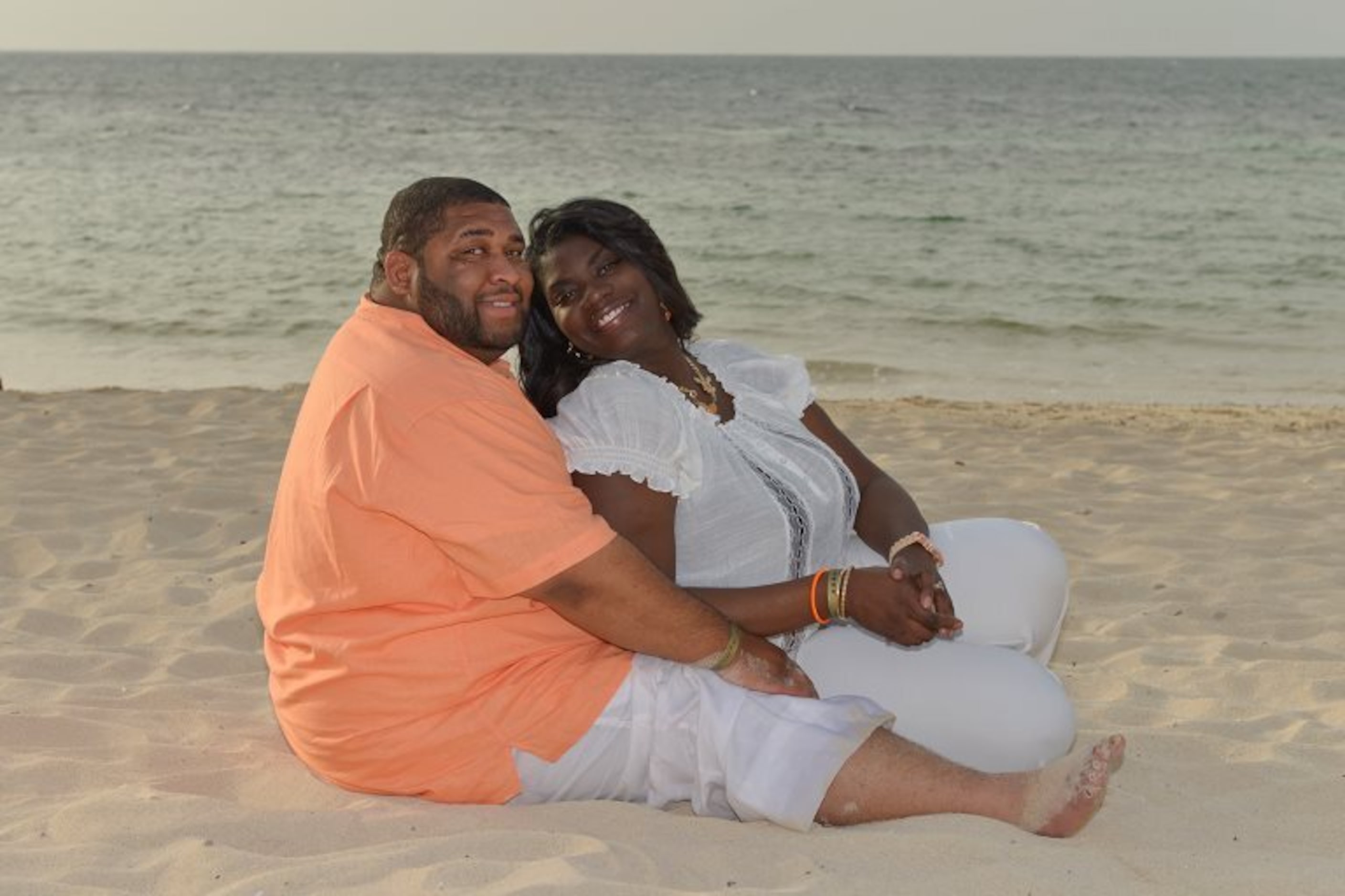 Terrell and Natasha Roussell on vacation in Jamaica. It was their favorite place to visit.