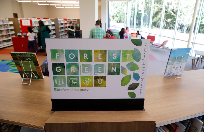 The new library in northeast Dallas is twice the size of the branch it's replacing.