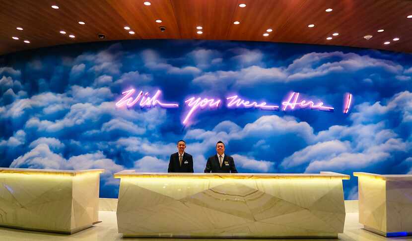 "Wish You Were Here" is a collaboration between photographer Keegan Gibbs and light artist...