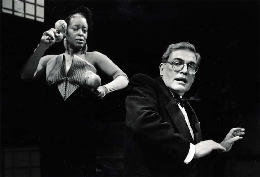 
Theatre Three production of CLAP YO' HANDS - shown here are Shirley McFatter (left) and Jac...