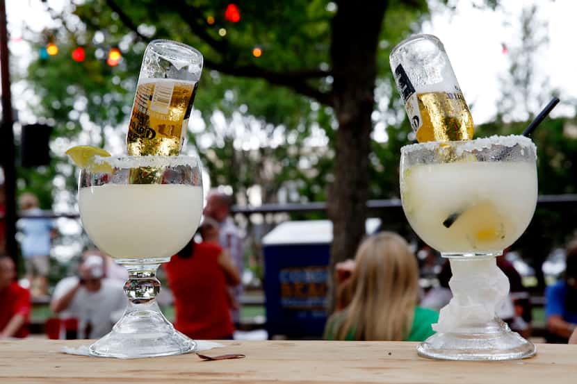 Katy Trail Ice House, the expansive backyard bar in Uptown Dallas famous for its Beer-Ritas,...