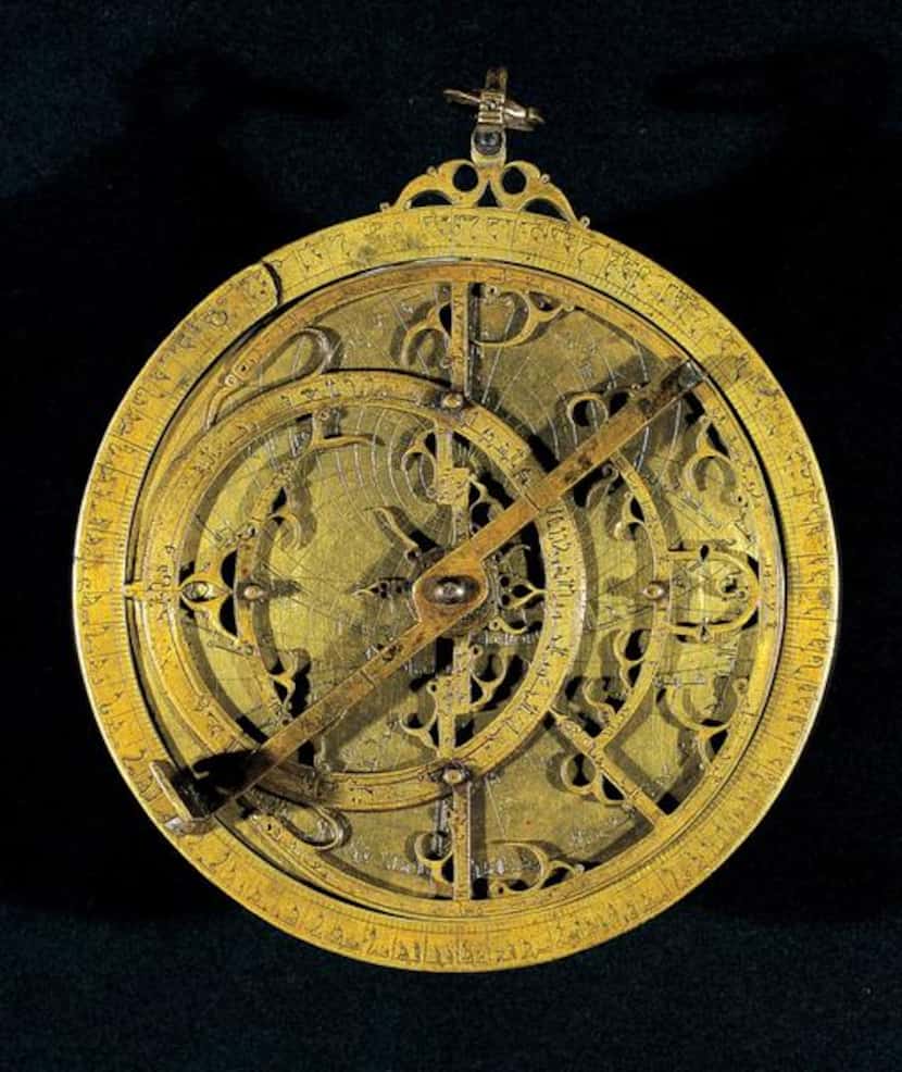 
A planispheric astrolabe from Spain made from cast and engraved brass is part of the new...