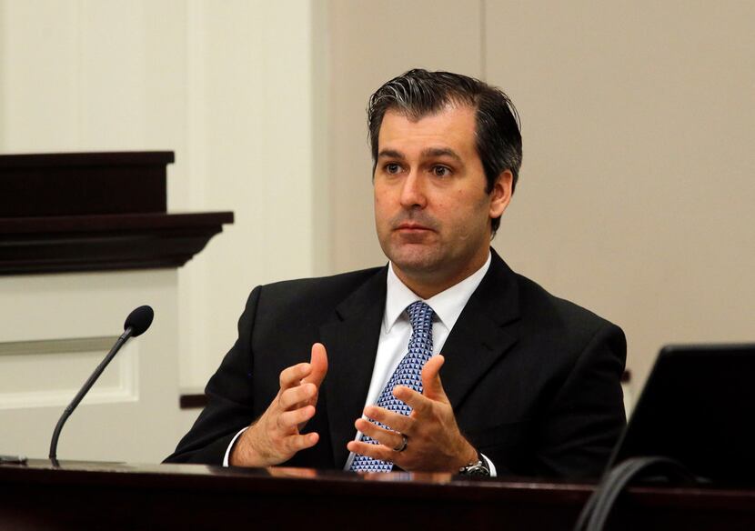 On Nov. 29, 2016, former North Charleston police Officer Michael Slager testified during his...