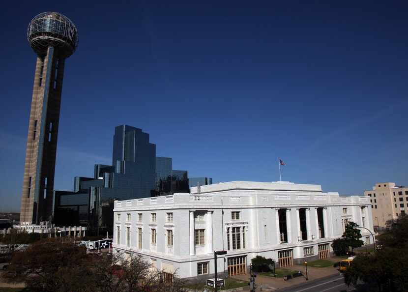 Union Station on Houston Street in downtown Dallas will turn 100 years old on Oct. 14.