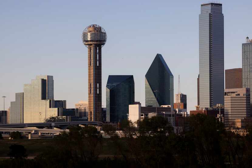 On average, 54% of Dallas office workers are back in their buildings.