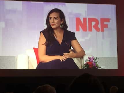 Jennifer Hyman, CEO and co-founder of Rent the Runway, spoke at the National Retail...