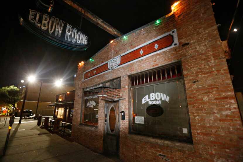 Closing time: The lights went out on the last night of operation at the Elbow Room in East...