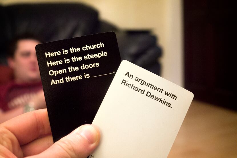         Cards Against Humanity calls itself a party game for horrible people, and that it...