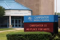 La Carpenter Middle School es una de cuatro escuelas de Plano que podrían dejar de funcionar...