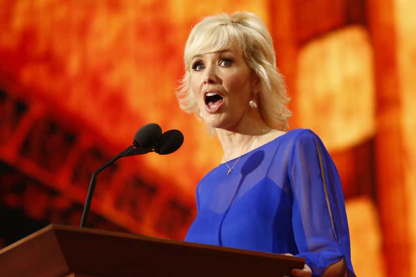 Janine Turner at the Tampa Bay Times Forum in Tampa, Fla., during the 2012 Republican...