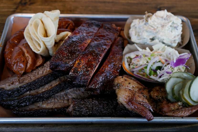 Hurtado Barbecue, a restaurant that opened in Arlington just weeks before the pandemic shut...