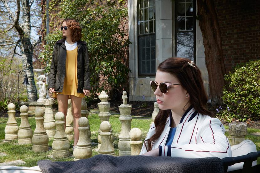 Olivia Cooke stars as Amanda and Anya Taylor-Joy as Lily in THOROUGHBREDS, a Focus Features...