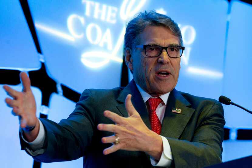 Energy Secretary Rick Perry speaks at Legislative Summit, co-hosted by The Latino Coalition...