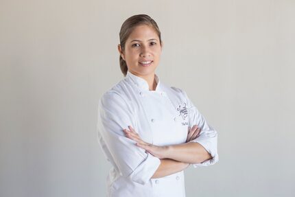 Pastry chef Tida Pichakron, owner of Haute Sweets Patisserie 