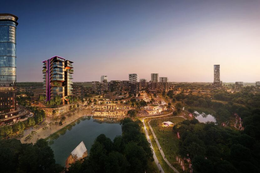 The 200-room Dream Hotel will be the first phase of the FIrefly Park mixed-use development...