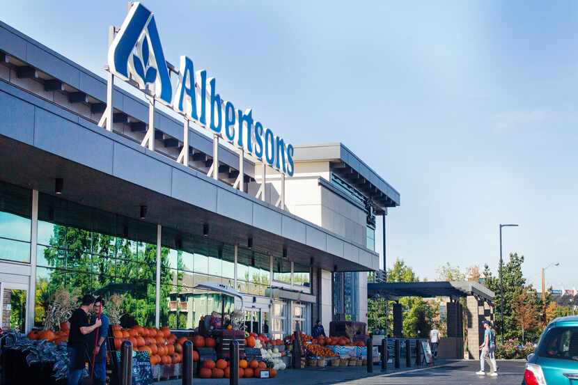 An Albertsons grocery store is seen at 1219 S Broadway Ave., Thursday, Oct. 14, 2022, in...