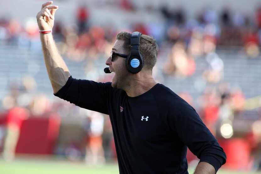 Texas Tech  head coach Kliff Kingsbury believes the Red Raiders could either choose to pout...
