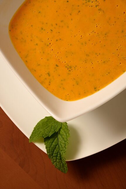 Make carrot soup with coconut milk one season; almond milk in another.