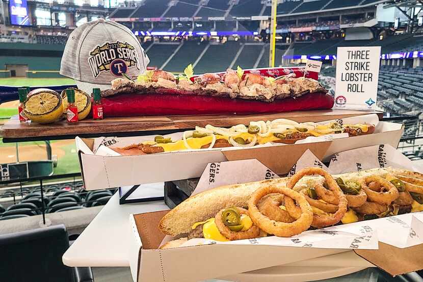 For $250 during 2023 World Series games at the Texas Rangers' ballpark, customers will...